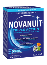 image NOVANUIT® Triple Action, comprimé, Boîte de 30 comprimés 